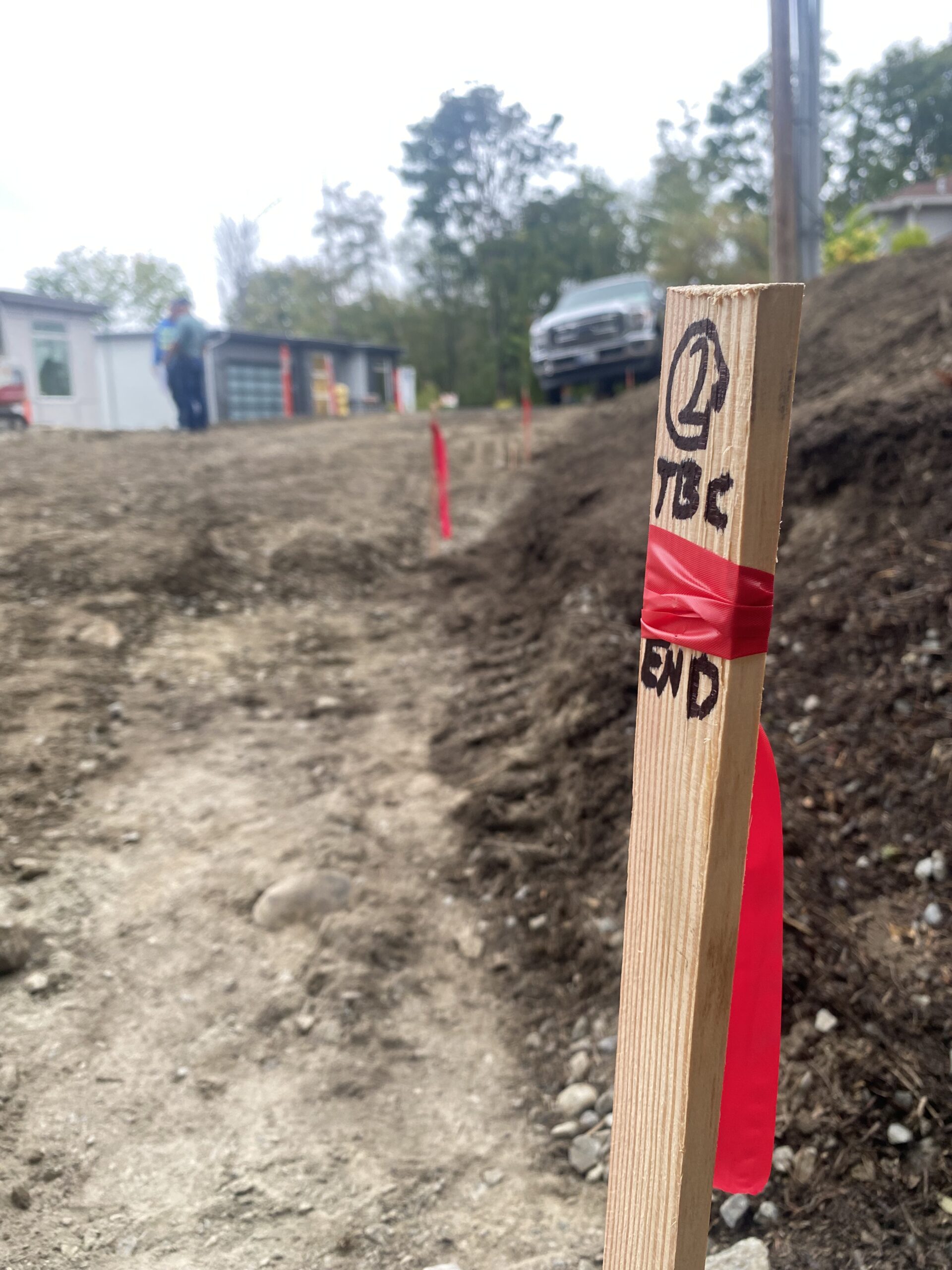 Structure Staking CONSTRUCTION โ Acreage Land Surveying
